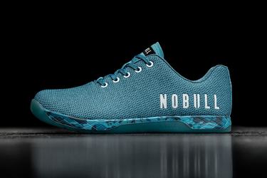 Nobull Superfabric Men's Trainers Blue | Australia (CS5830)